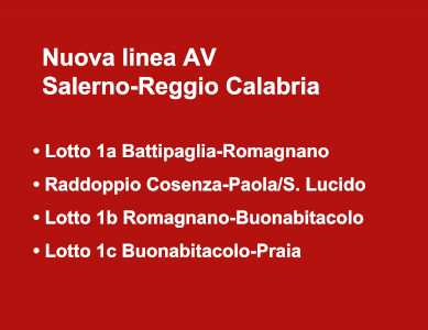 Nuova linea AV Salerno-Reggio Calabria