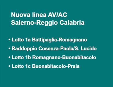 Nuova linea AV Salerno-Reggio Calabria